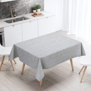 Mantel de gabardina "Lino Gris Claro"