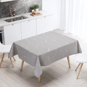 Mantel de gabardina "Pradera Gris"