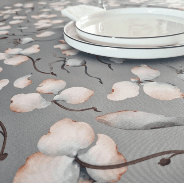 Mantel de gabardina "Capullo" - Imagen 2