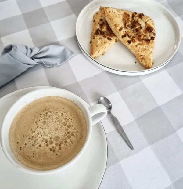 Mantel de gabardina "Cuadros Claros" - Imagen 2