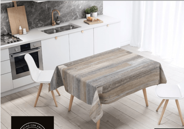 Mantel de gabardina "Madera Vintage"