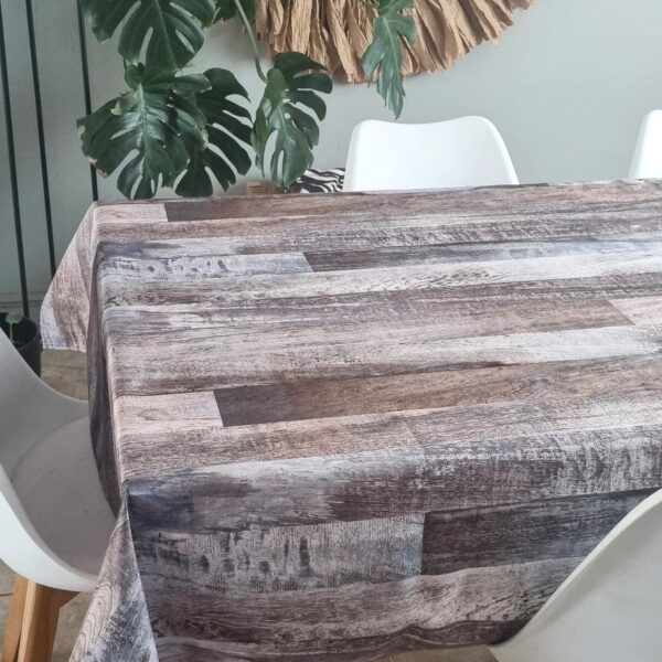 Mantel de gabardina "Madera Vintage" - Imagen 2