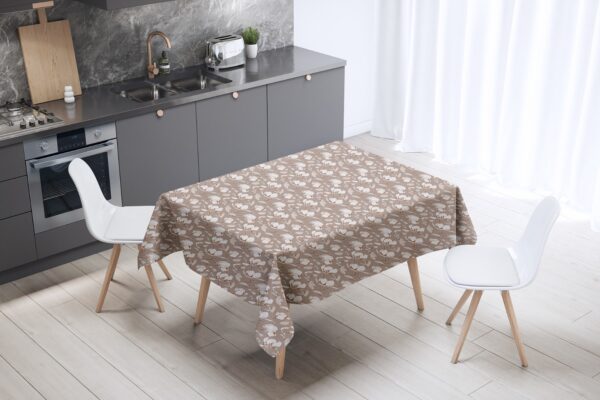 Mantel de gabardina "Capullos Mocka"