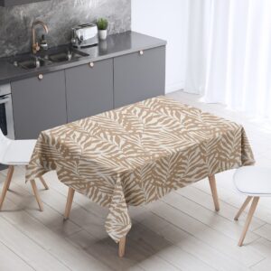 Mantel de gabardina "Helechos Marrón"
