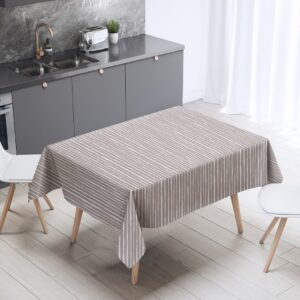 Mantel de gabardina "Líneas Arena"