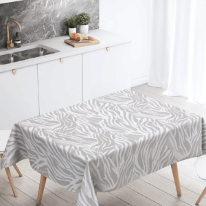 Mantel de gabardina "Animal Print"