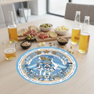 Platos de sitio - Redondos y Cuadrados - Pack de 10 unidades