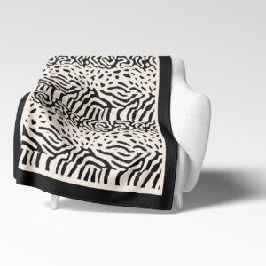 Manta friza "Cebra Salvaje"