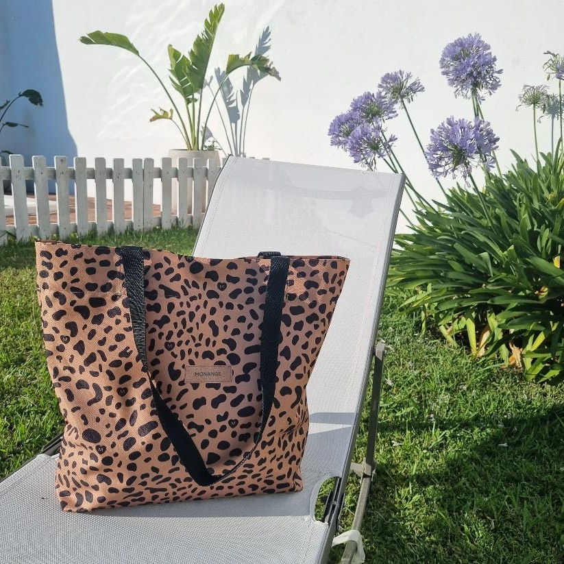 Tote bag de cordura impermeable con botón 50 × 50 cm - Imagen 5