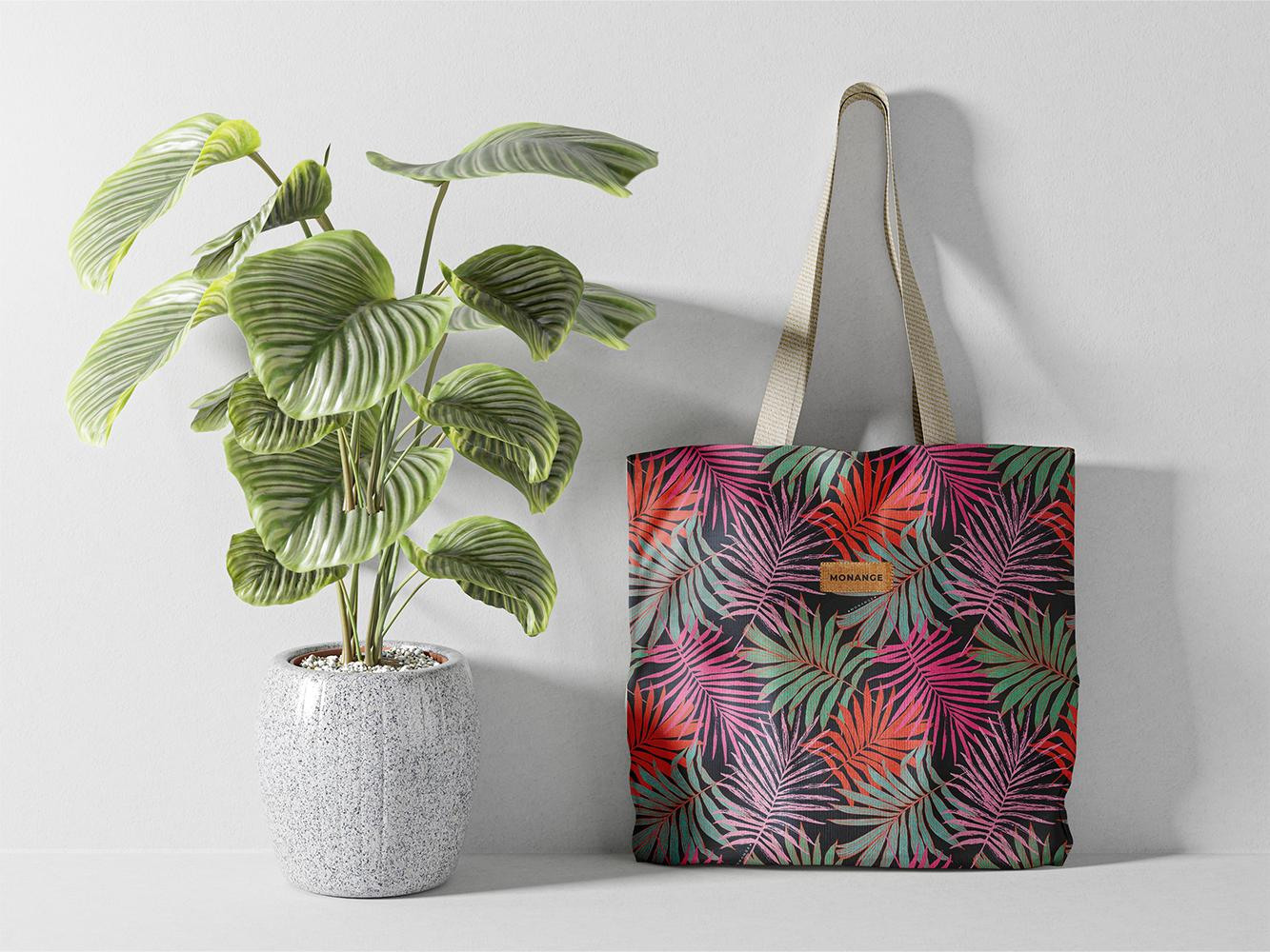 Tote bag de cordura impermeable con botón 50 × 50 cm - Imagen 15